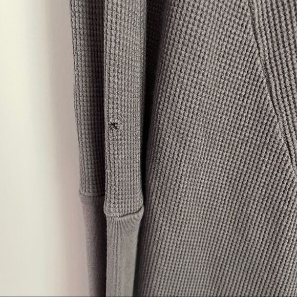 Splendid Waffle Knit Wrap Open Cardigan M - Picture 6 of 14